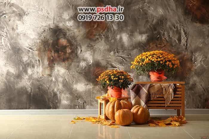 بک گراند پاییز و هالوین جدید برای طراحی