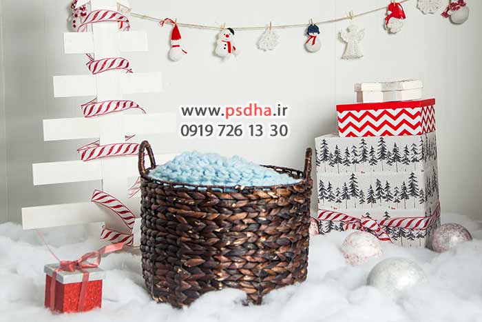 بک گراند برای طراحی عکس آتلیه کریسمس