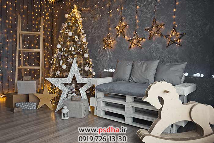بک گراند برای طراحی عکس آتلیه کریسمس