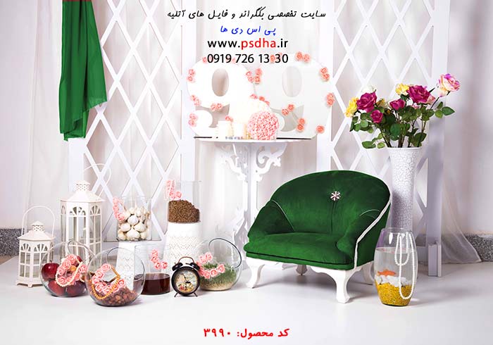 بک گراند ایرانی دکور نوروز و هفت سین
