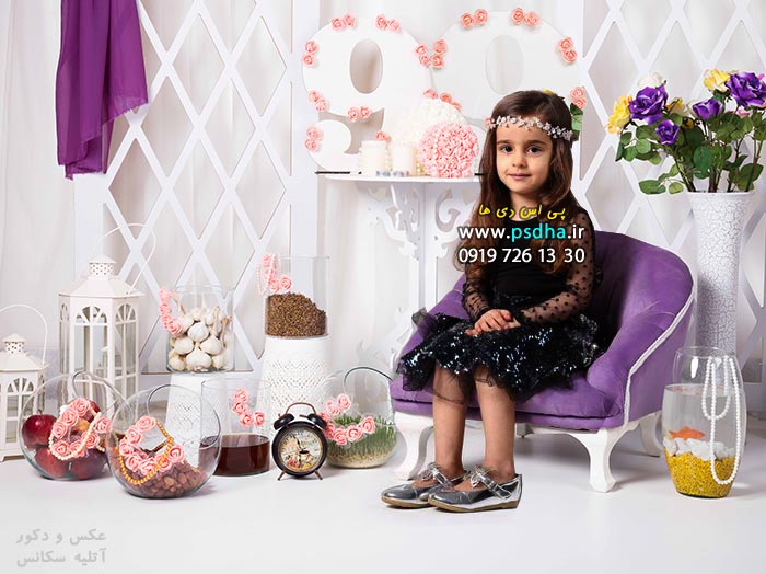 بک گراند ایرانی دکور نوروز و هفت سین