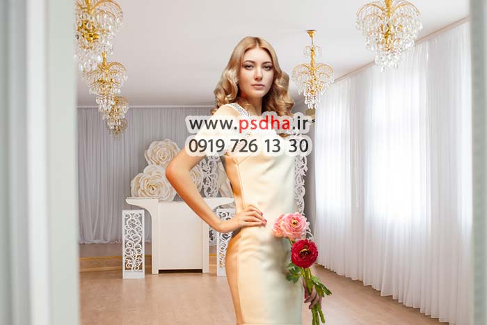 دانلود بک گراند عمارت عروس با دکور پرده