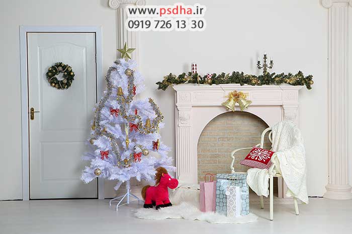 بک گراند زمستان و کریسمس