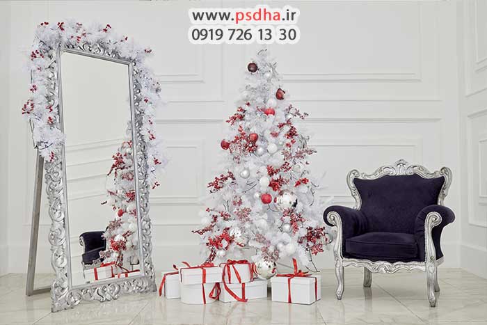 بک گراند زمستان و کریسمس