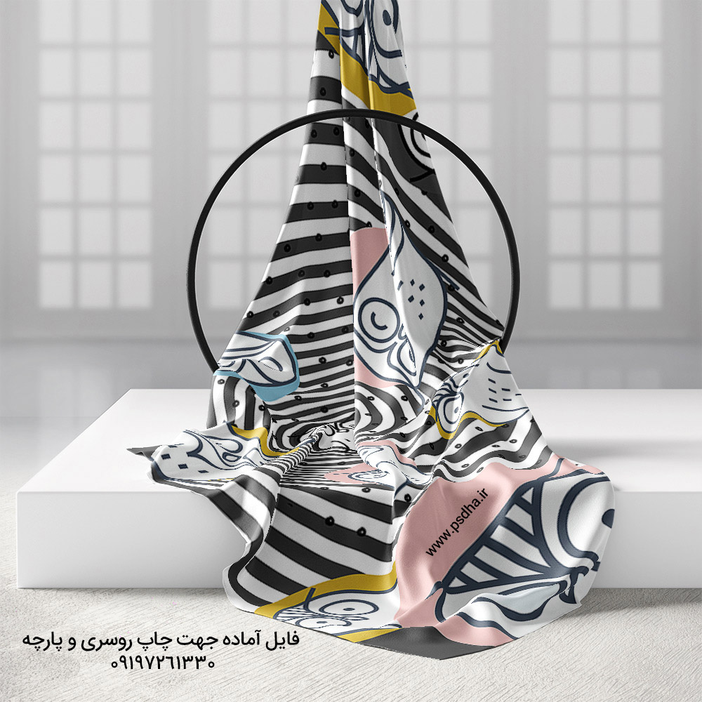 دانلود طرح لایه باز روسری
