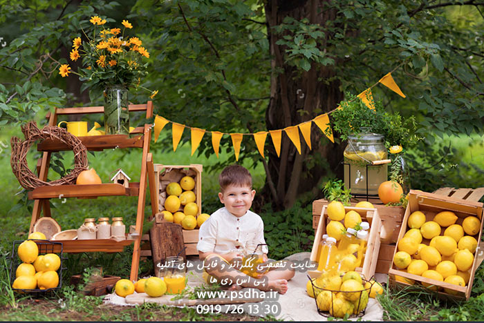 بک گراند پاییزی دیجیتال برای طراحی عکس