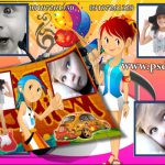 فریم عکس شاد برای عکس کودک