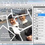 آموزش فتوشاپ حرفه ای فریم فریم کردن عکس