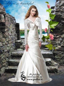 بک گراند عکس عروس و داماد