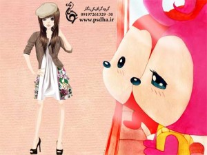 فون کودک لایه باز با شخصیت کارتونی