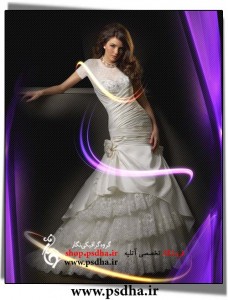 بک گراند عکس عروس