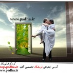 بک گراند رویایی عکس عروس 1057