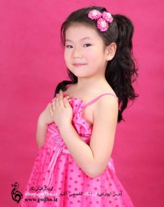 ژست عکس کودک