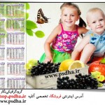 دانلود تقویم لایه باز 1393