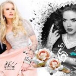 بک گراند لایه باز آلبوم عروسی 1366