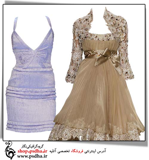 لباس مجلسی برای مونتاژ