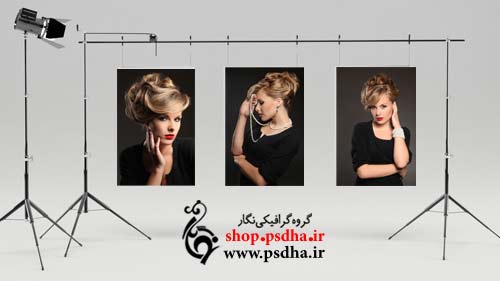 موکاپ لایه باز قرار گیری عکس
