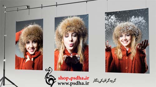 موکاپ لایه باز قرار گیری عکس