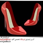 فایل لایه باز کفش زنانه پاشنه بلند