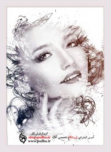 افکت عکس هنری نقاشی