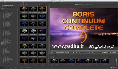 دانلود پلاگین Boris Continuum ادوب CS6.CC BorisContinuum