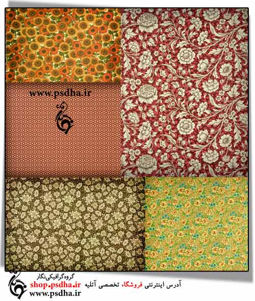 بک گراند با کیفیت کاغذ دیواری گل دار بک گراند کاغذ دیواری گل دار