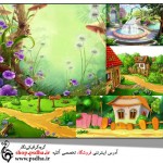 بک گراند عکس کودکانه