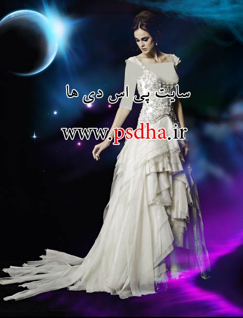 بک گراند لایه باز برای عکس آتلیه ای عروس