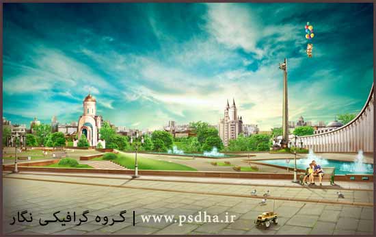 فایل لایه باز فتوشاپ معماری