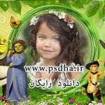 دانلود رایگان فون کارتونی و قاب عکس شرک و دوستان