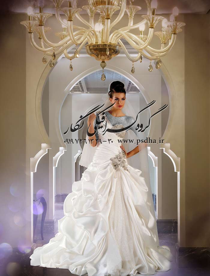 دانلود بک گراند عمارت و دکور وایت روم آتلیه عروس