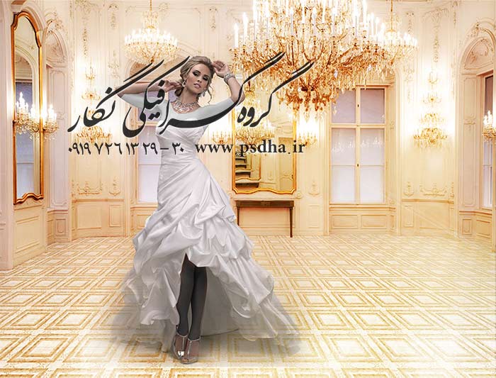 دانلود بک گراند عمارت و دکور وایت روم آتلیه عروس