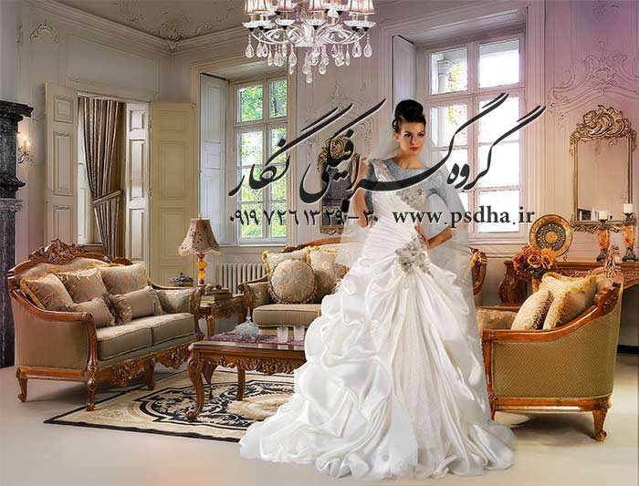 دانلود بک گراند عمارت و دکور وایت روم آتلیه عروس
