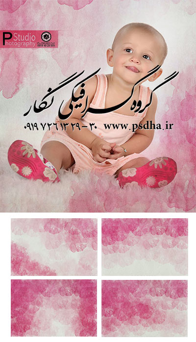 دانلود رایگان بک گراند کودک با لکه های صورتی دانلود رایگان بک گراند کودک با لکه های صورتی