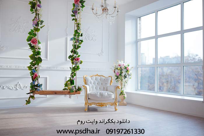 عکس دکور وایت روم عکاسی با کیفیت عالی
