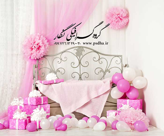 دانلود پشت زمینه و بکگراند عکس تولد کودک