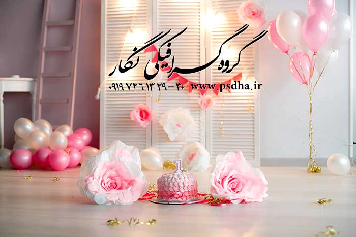 دانلود پشت زمینه و بکگراند عکس تولد کودک