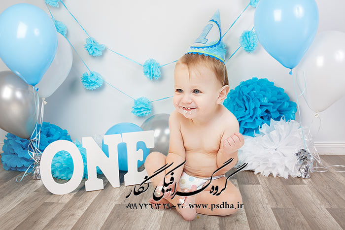 دانلود پشت زمینه و بکگراند عکس تولد کودک
