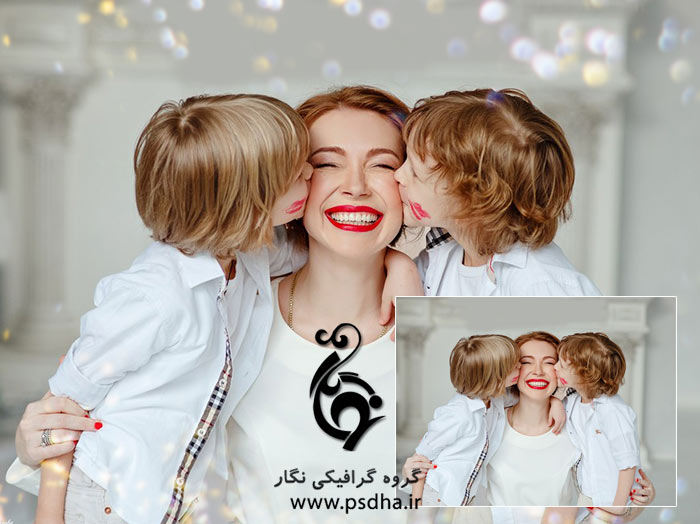 دانلود افکت درخشندگی عکس و ایجاد ذرات و هاله های نور