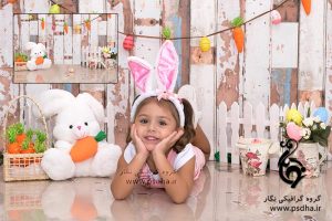 بک گراند دکور آتلیه برای طراحی عکس کودک