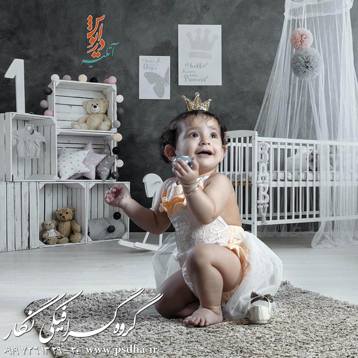 بک گراند دکور کودک برای طراحی عکس کودک