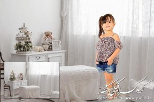 بکگراند آتلیه عکس کودک و نوزاد با کیفیت