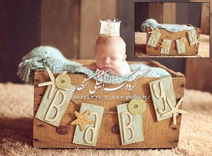 بکگراند آتلیه عکس کودک و نوزاد با کیفیت