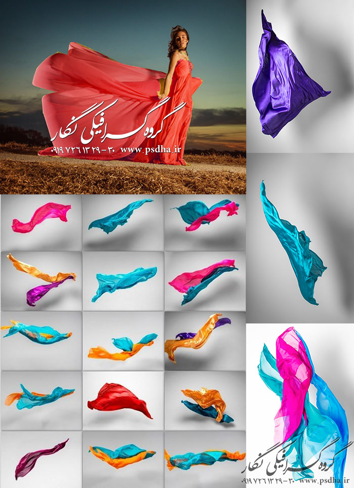 دنباله لباس مجلسی ، با کیفیت عالی