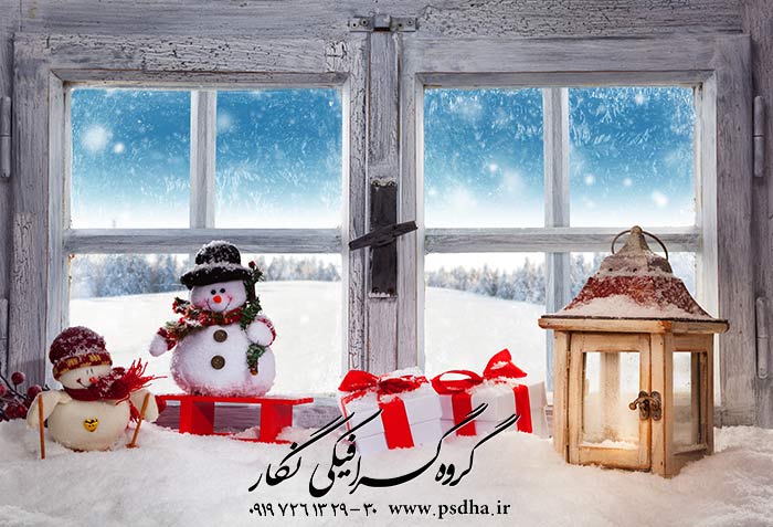 بک گراند زمستان و دکور آتلیه زمستانی