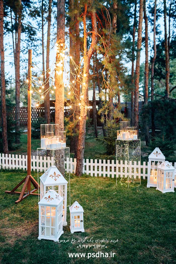 دانلود بک گراند باغ عروس برای طراحی