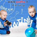 پس زمینه لایه باز کودک پک شماره43