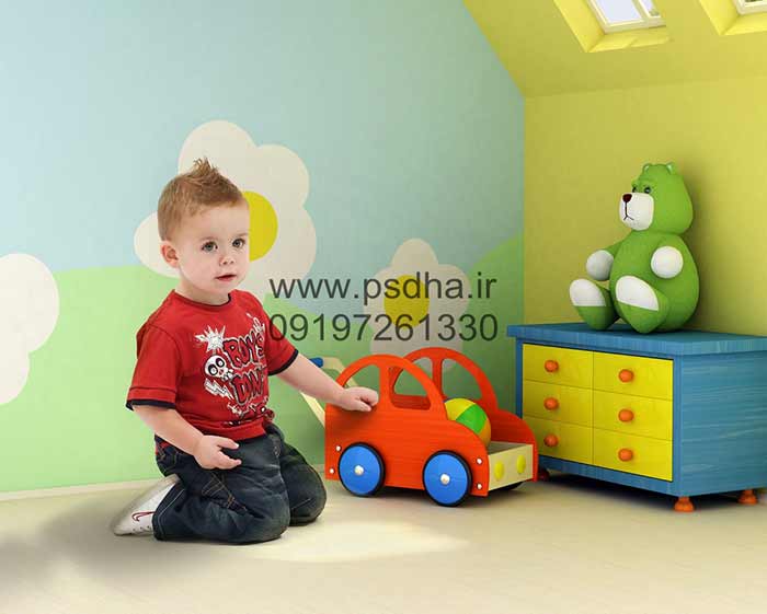 دانلود بک گراند اتاق کودک دکور عکس کودک