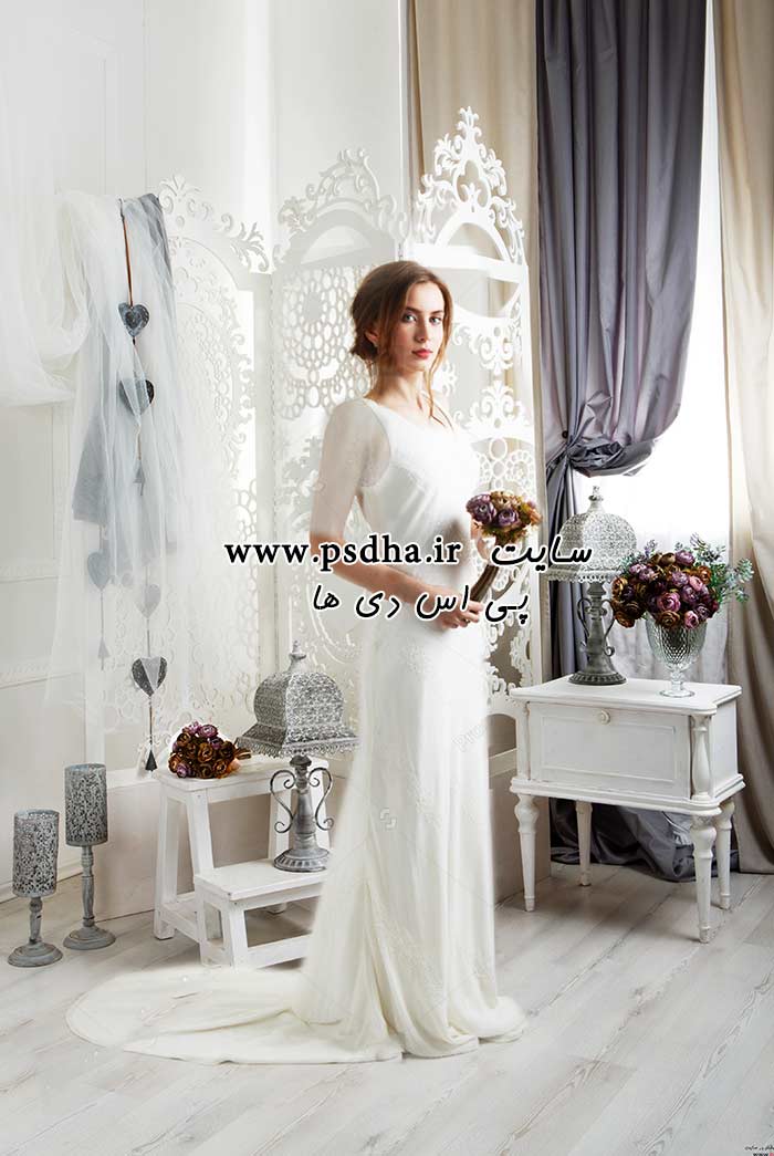 دانلود بک گراند عکاسی طراحی عکس عروس