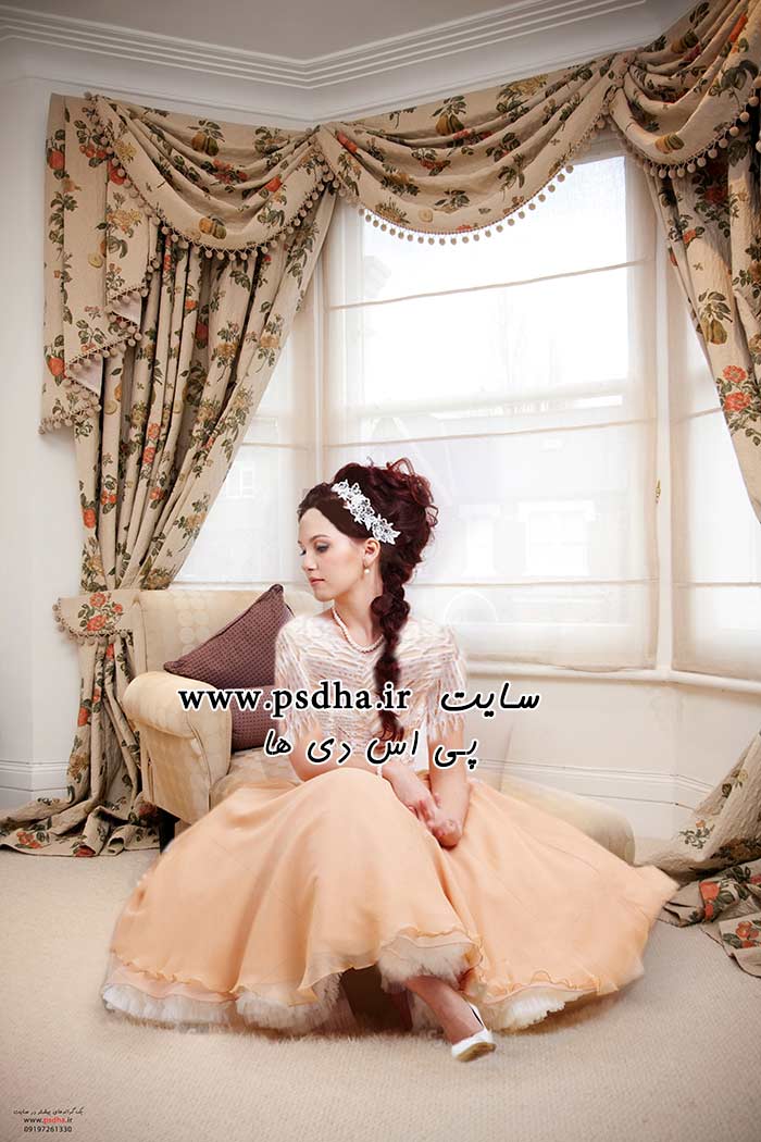 دانلود بک گراند عکاسی طراحی عکس عروس